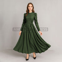Elegant Flared Maxi Dress