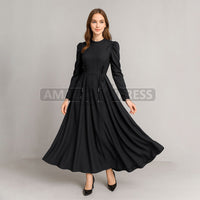 Elegant Flared Maxi Dress