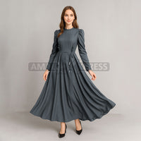 Elegant Flared Maxi Dress
