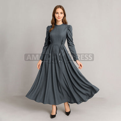 Elegant Flared Maxi Dress