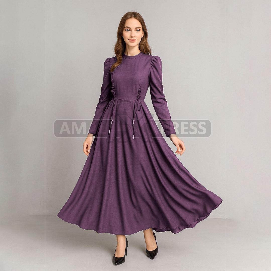 Elegant Flared Maxi Dress