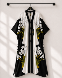 Zahr-e-Noor Floral Turkish Kaftan