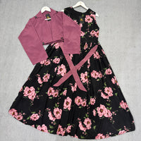 Imported Georgette Cote Maxi Dress K-1