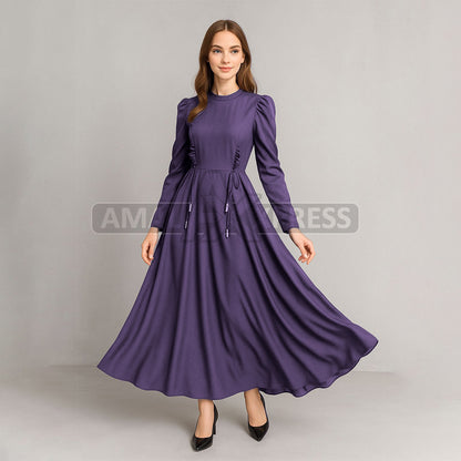 Elegant Flared Maxi Dress