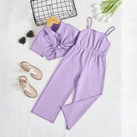 Midnight Charm Jumpsuit Set