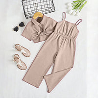 Midnight Charm Jumpsuit Set