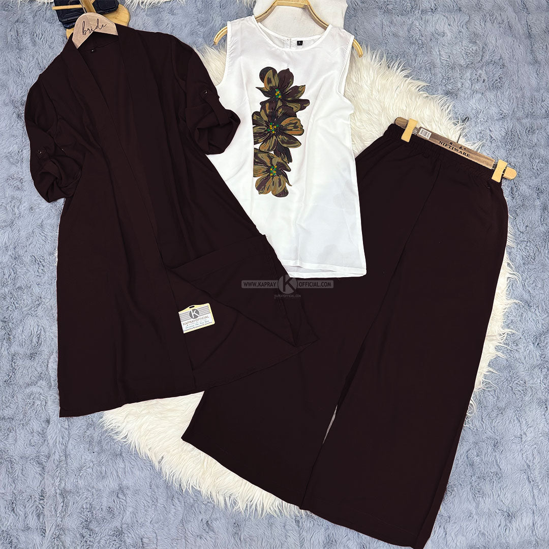 Premium Floral Versatile Three-Piece