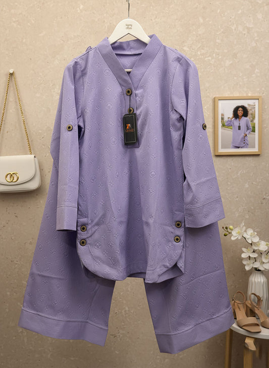 Luxe Embossed Co-ord Set