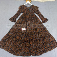 Chiffon 360 Frock – Unveil the Latest Prints A1