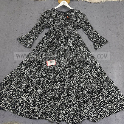 Chiffon 360 Frock – Unveil the Latest Prints A1