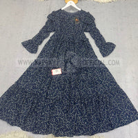 Chiffon 360 Frock – Unveil the Latest Prints A1