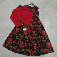 Imported Georgette Cote Maxi Dress K-1