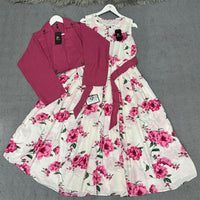 Imported Georgette Cote Maxi Dress K-1