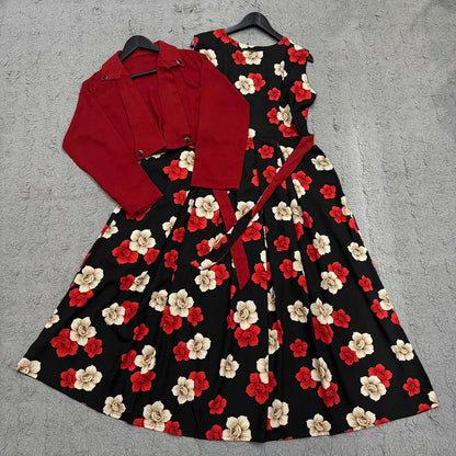 Imported Georgette Cote Maxi Dress
