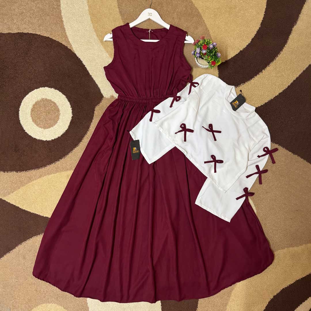 Tie Ribbon Elegant Maxi Dress