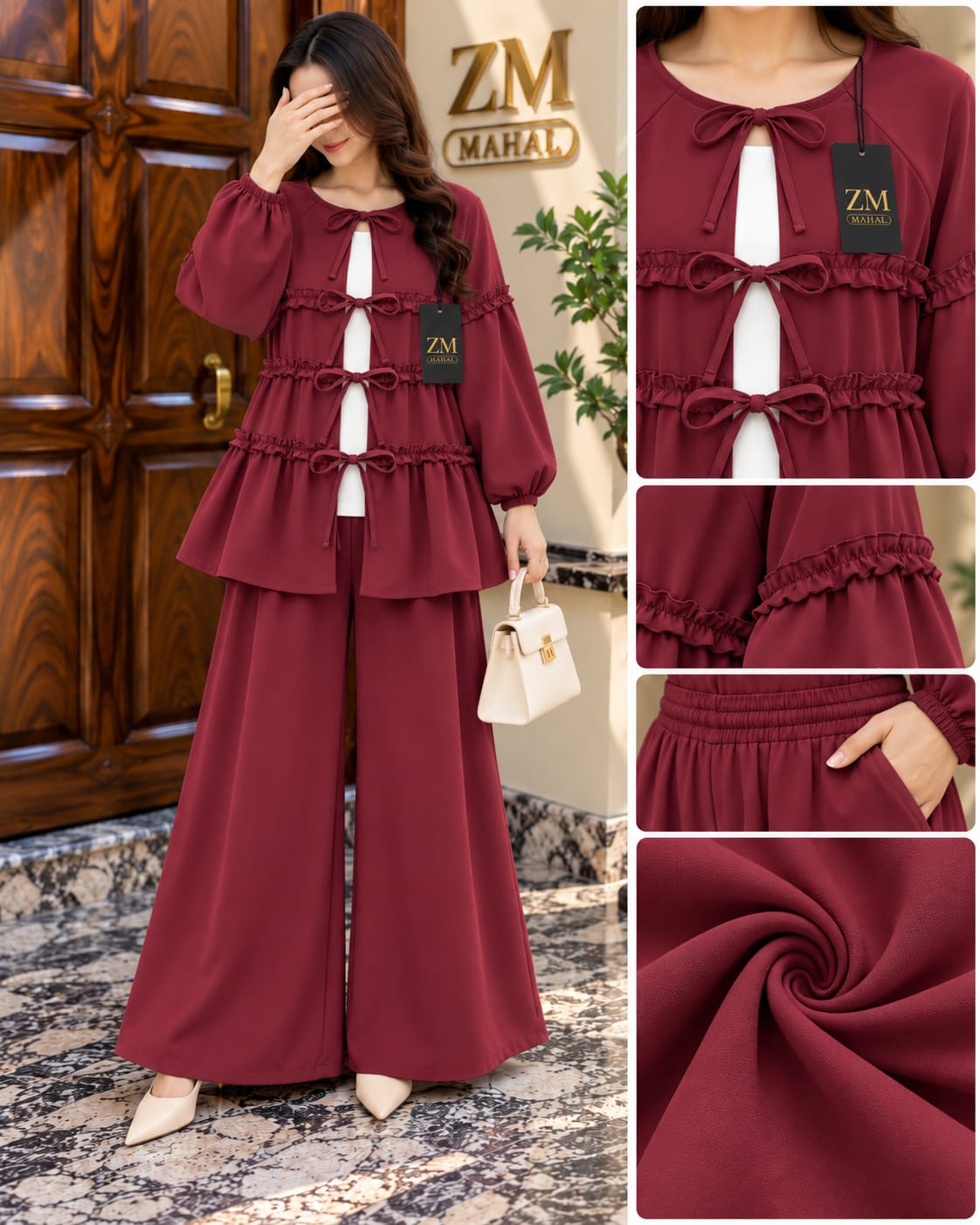 Meher Tie 3-Piece Suit | ZM-017