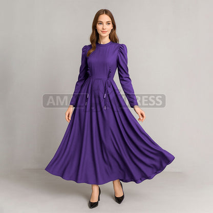 Elegant Flared Maxi Dress