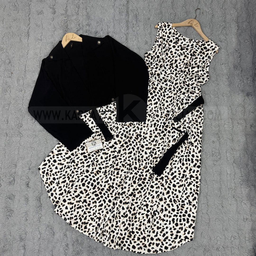 Imported Georgette Cote Maxi Dress