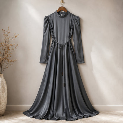 Elegant Flared Maxi Dress S1