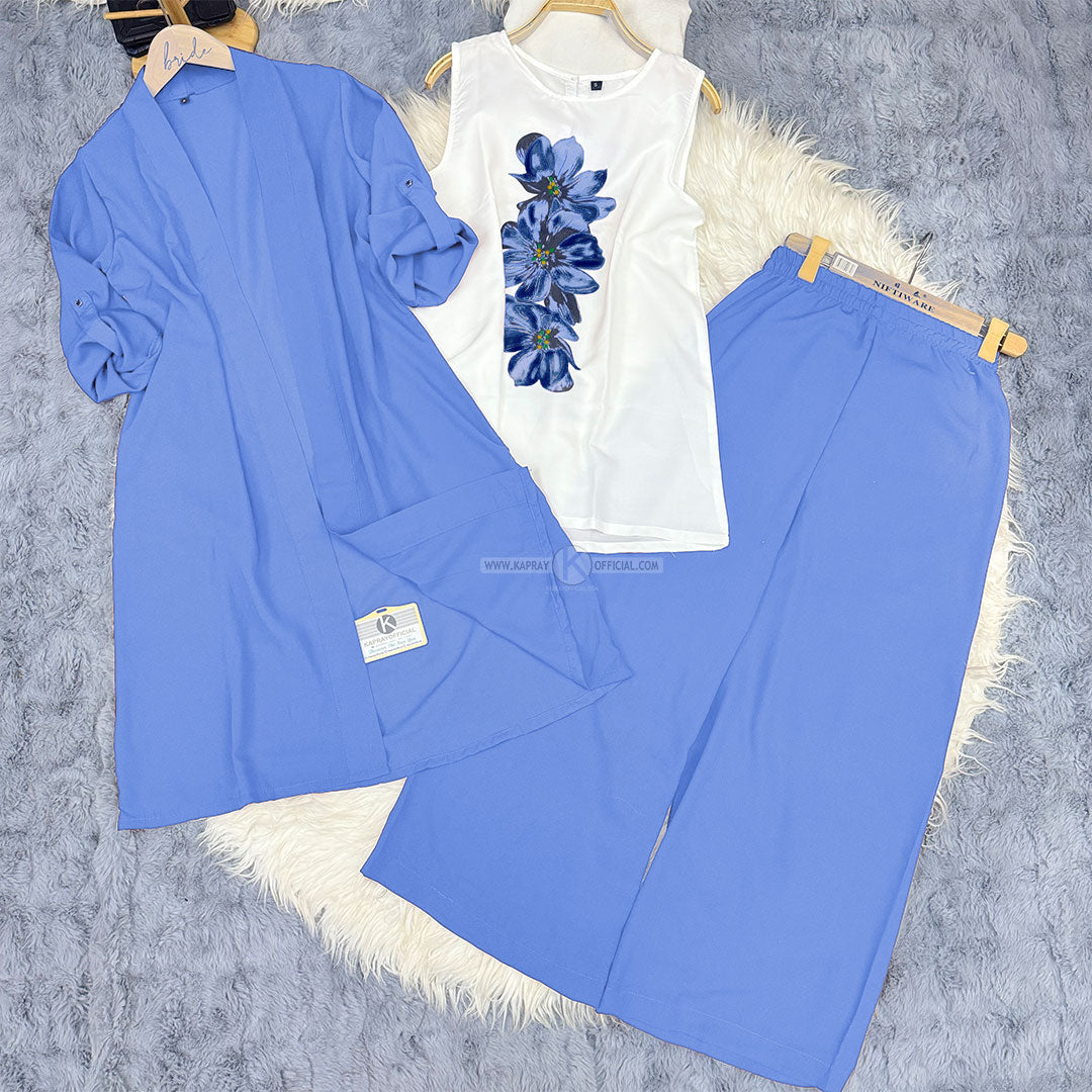 Premium Floral Versatile Three-Piece