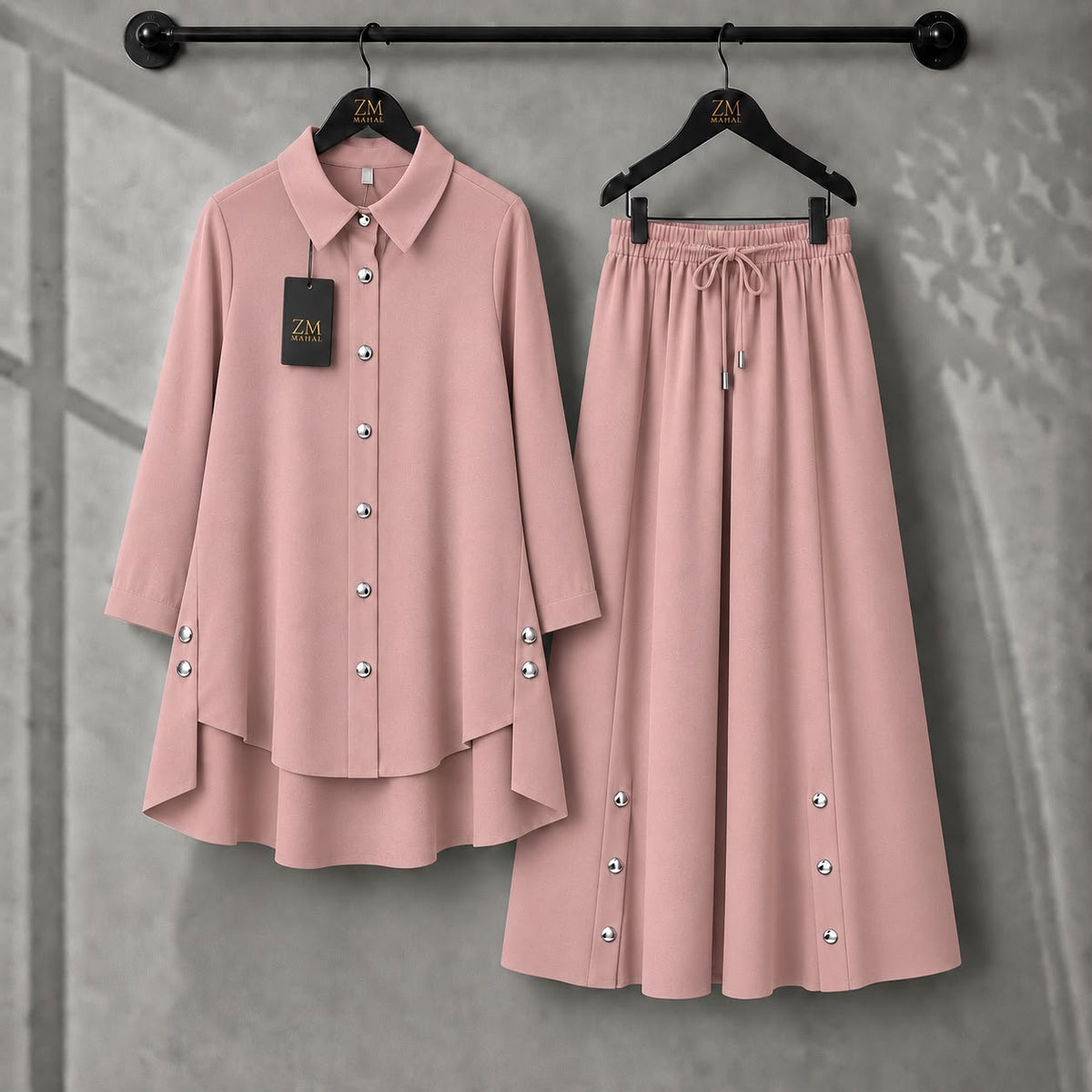 Aylin Turkish High-Low Co-Ord Set | ZM-029