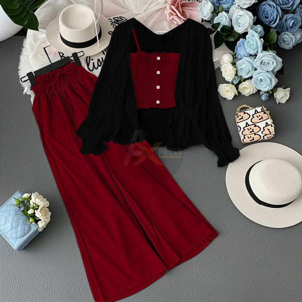 Western Shrug Style 3-Piece