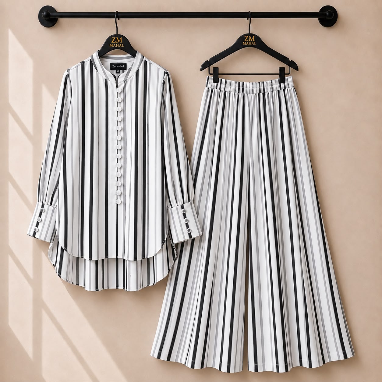 Floral Bloom Shirt & Palazzo Co-Ord Set