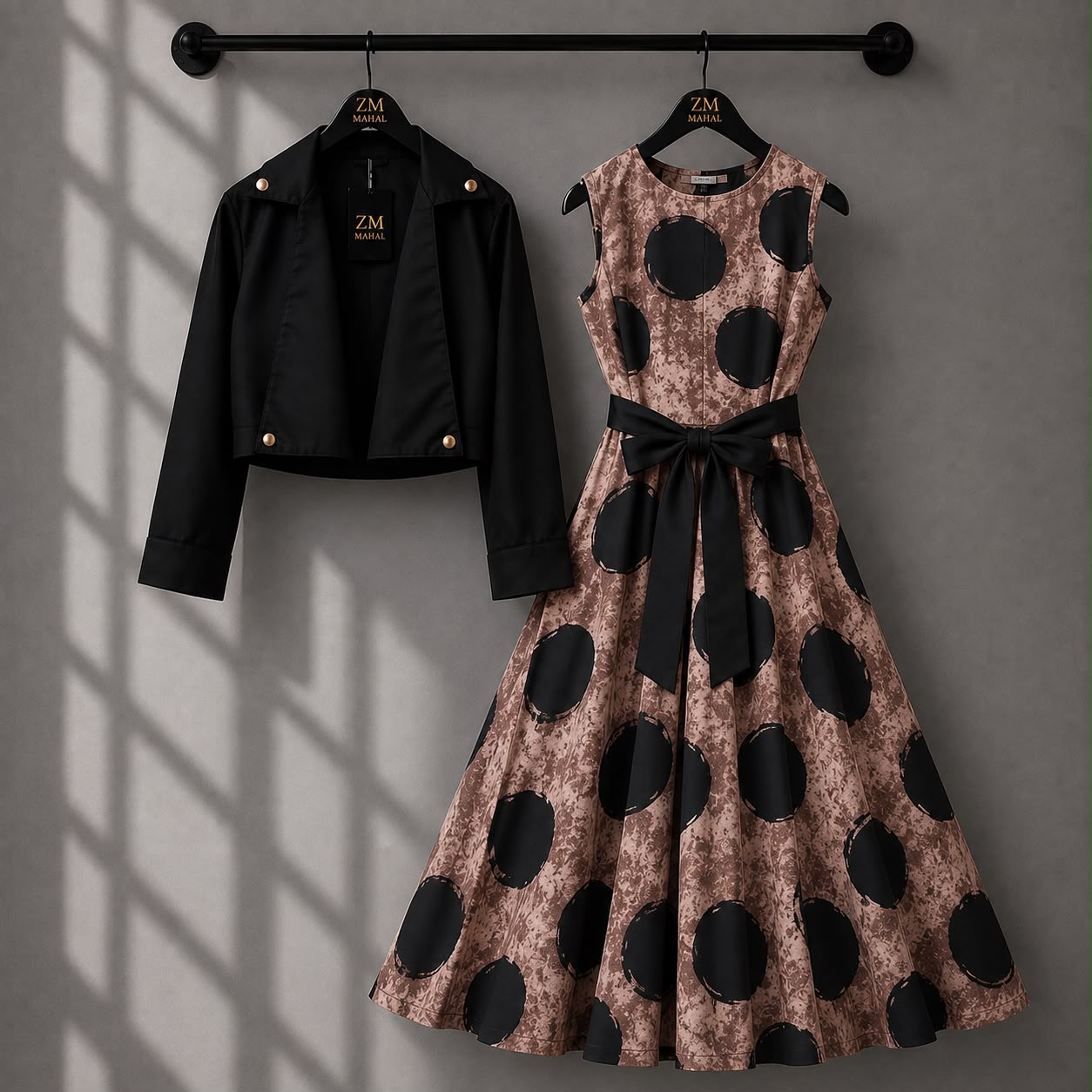 Luxe Bloom Jacket Maxi Set