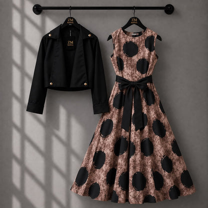 Luxe Bloom Jacket Maxi Set