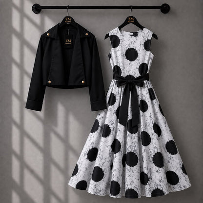 Luxe Bloom Jacket Maxi Set