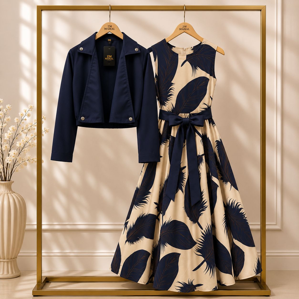 Coat Style Maxi Dress