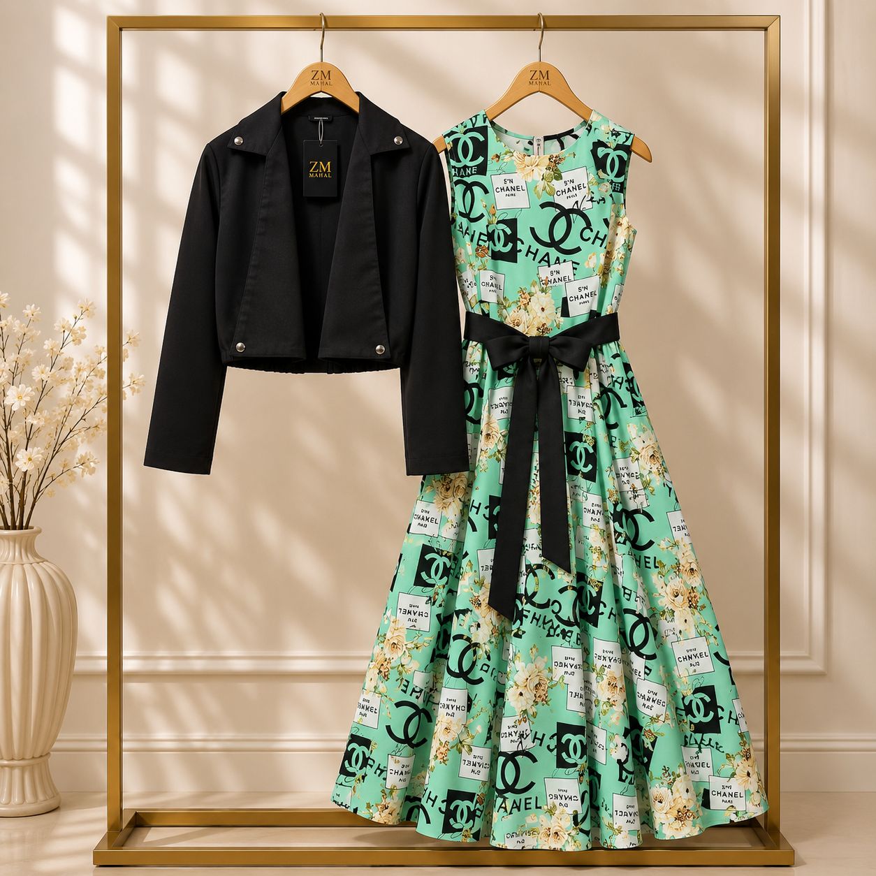 Coat Style Maxi Dress