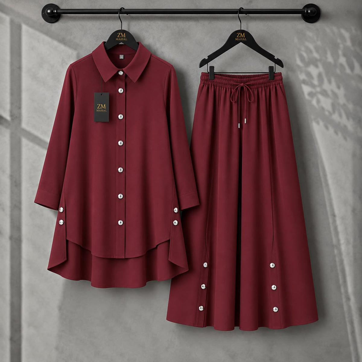 Aylin Turkish High-Low Co-Ord Set | ZM-029