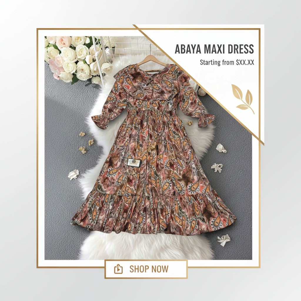Abaya Maxi Promo