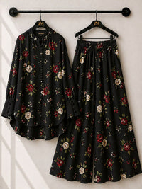 Western Shirt Style 2-Piece Suit