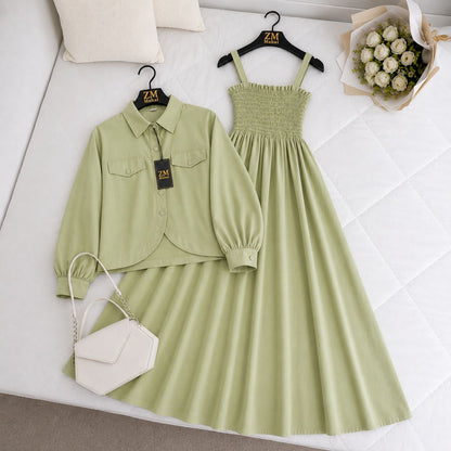 Imported Graceful Two-Piece Set