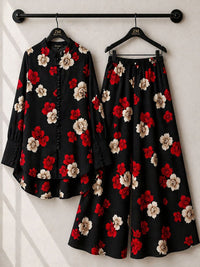 Western Shirt Style 2-Piece Suit