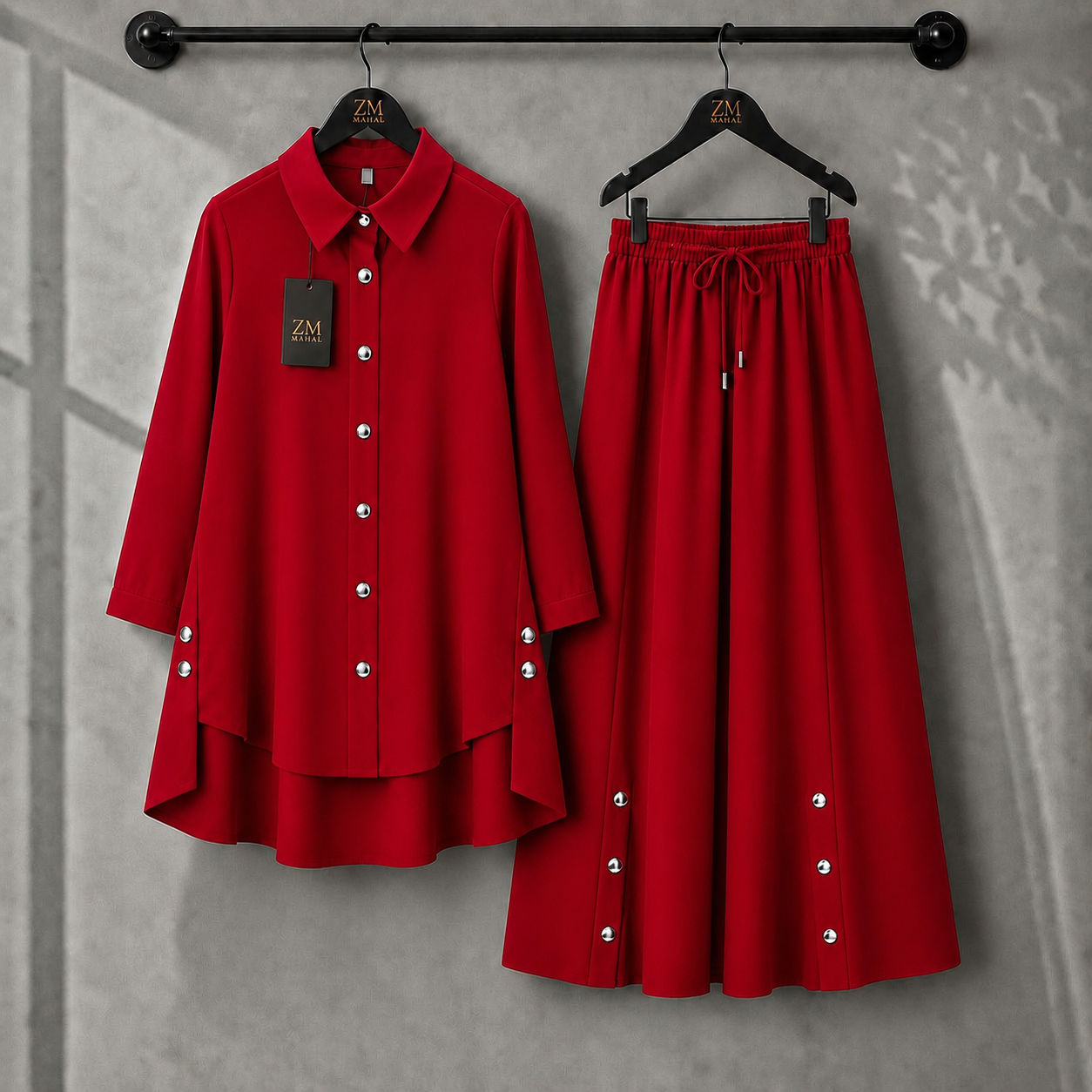 Aylin Turkish High-Low Co-Ord Set | ZM-022