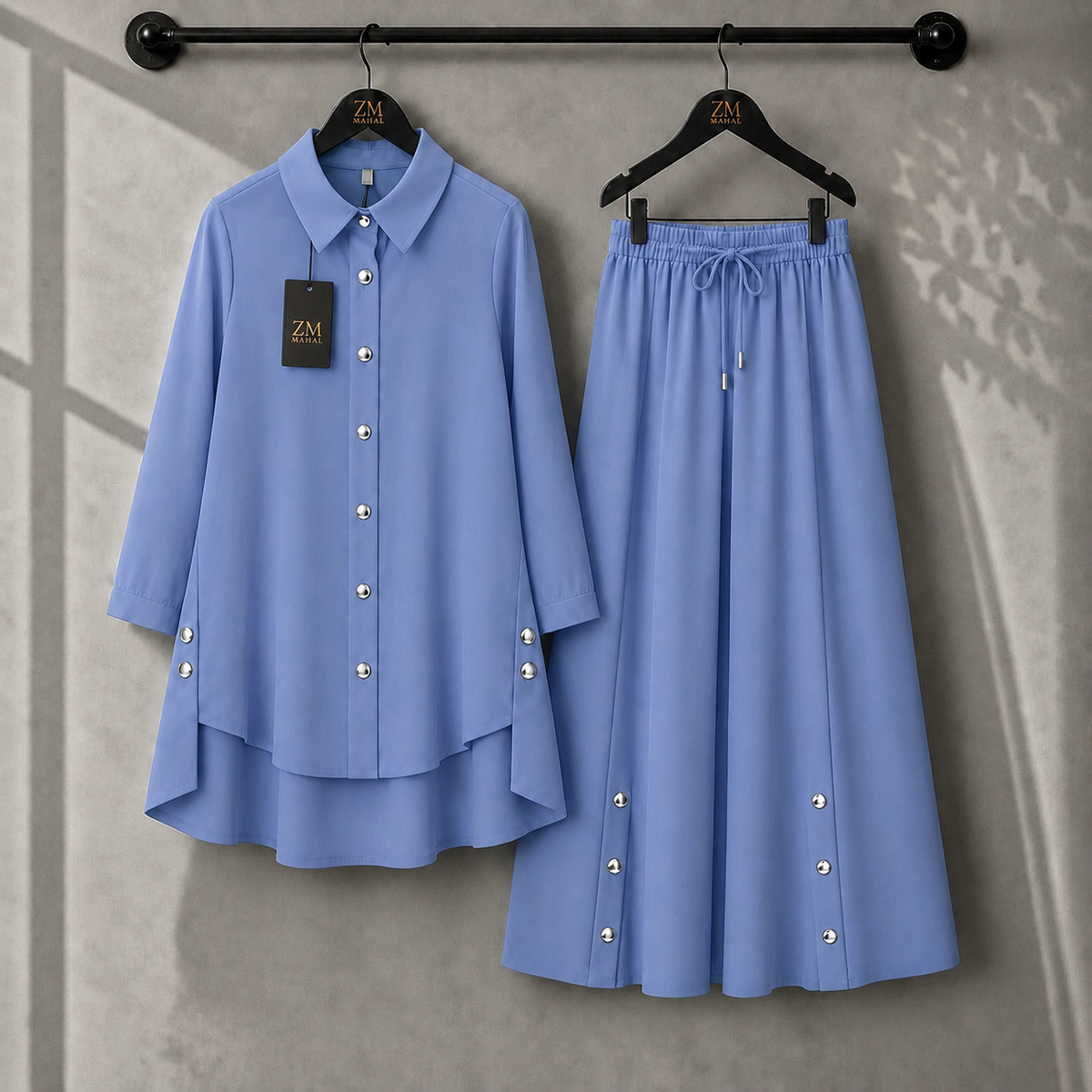 Aylin Turkish High-Low Co-Ord Set | ZM-029