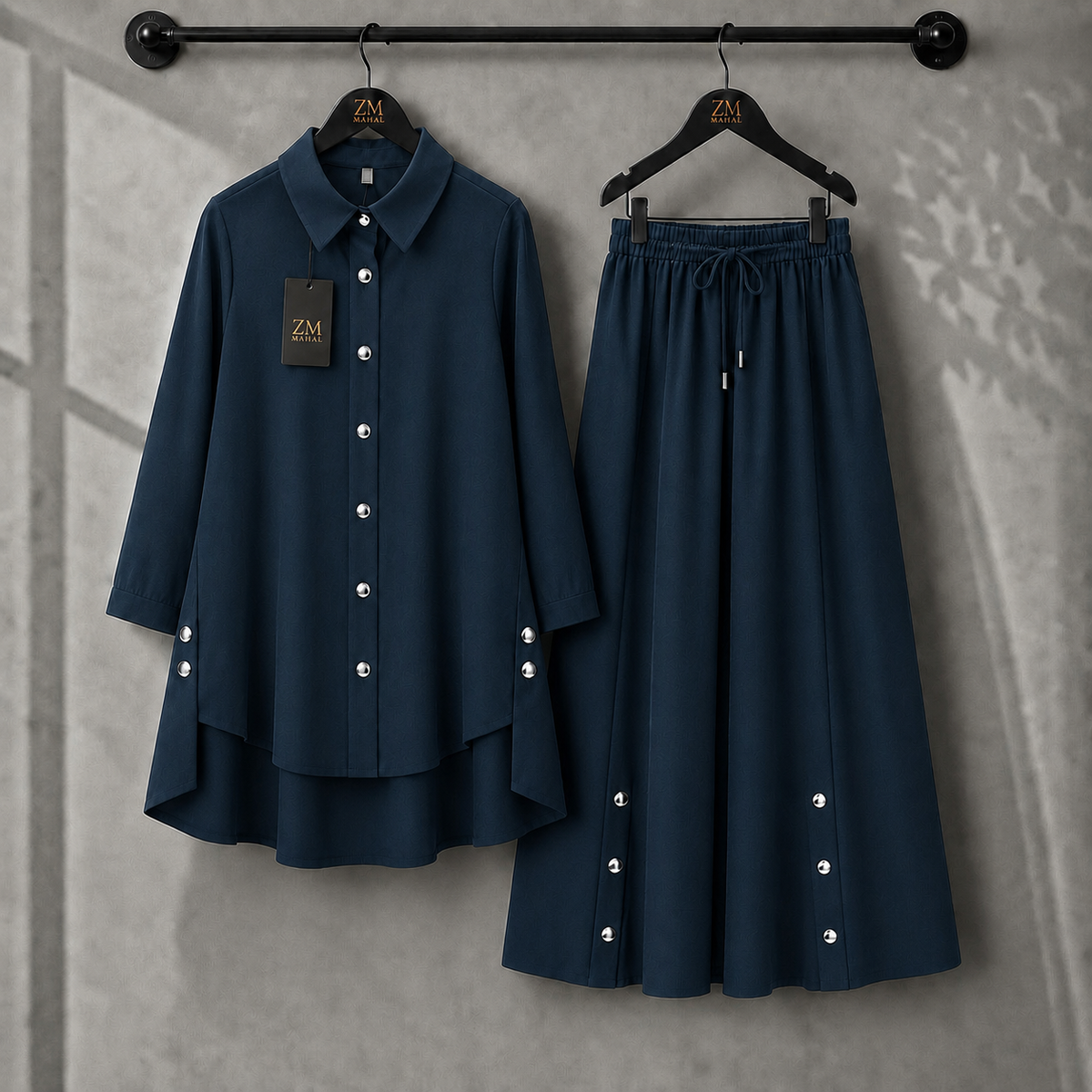 Aylin Turkish High-Low Co-Ord Set | ZM-029