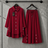 Aylin Turkish High-Low Co-Ord Set | ZM-029