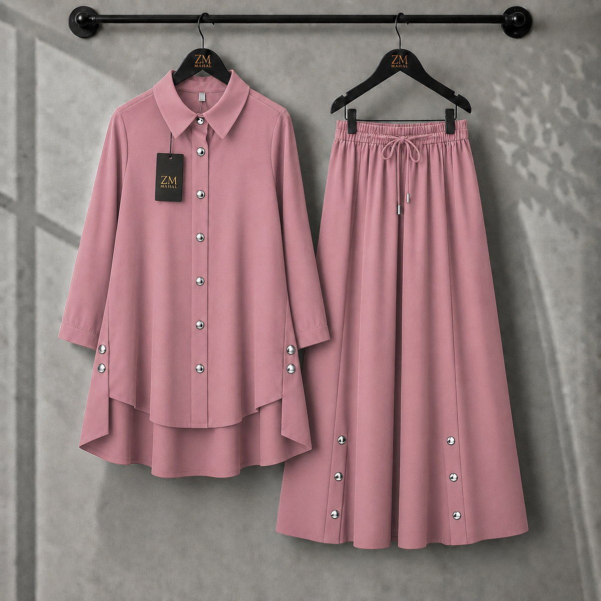 Aylin Turkish High-Low Co-Ord Set | ZM-029