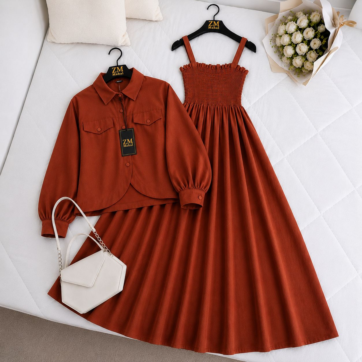 Imported Graceful Two-Piece Set