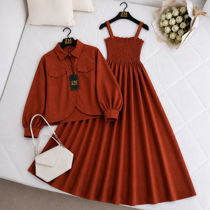 Imported Graceful Two-Piece Set