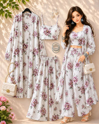 Mauve Floral
