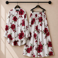 Maroon Floral