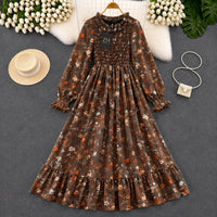 Brown Floral