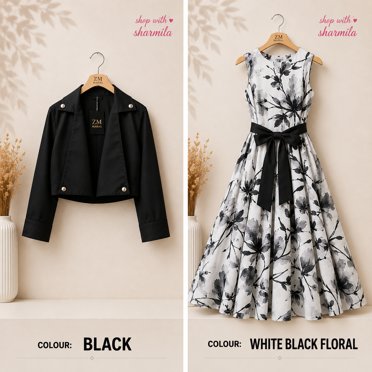 Luxe Bloom Jacket Maxi 2 Pcs
