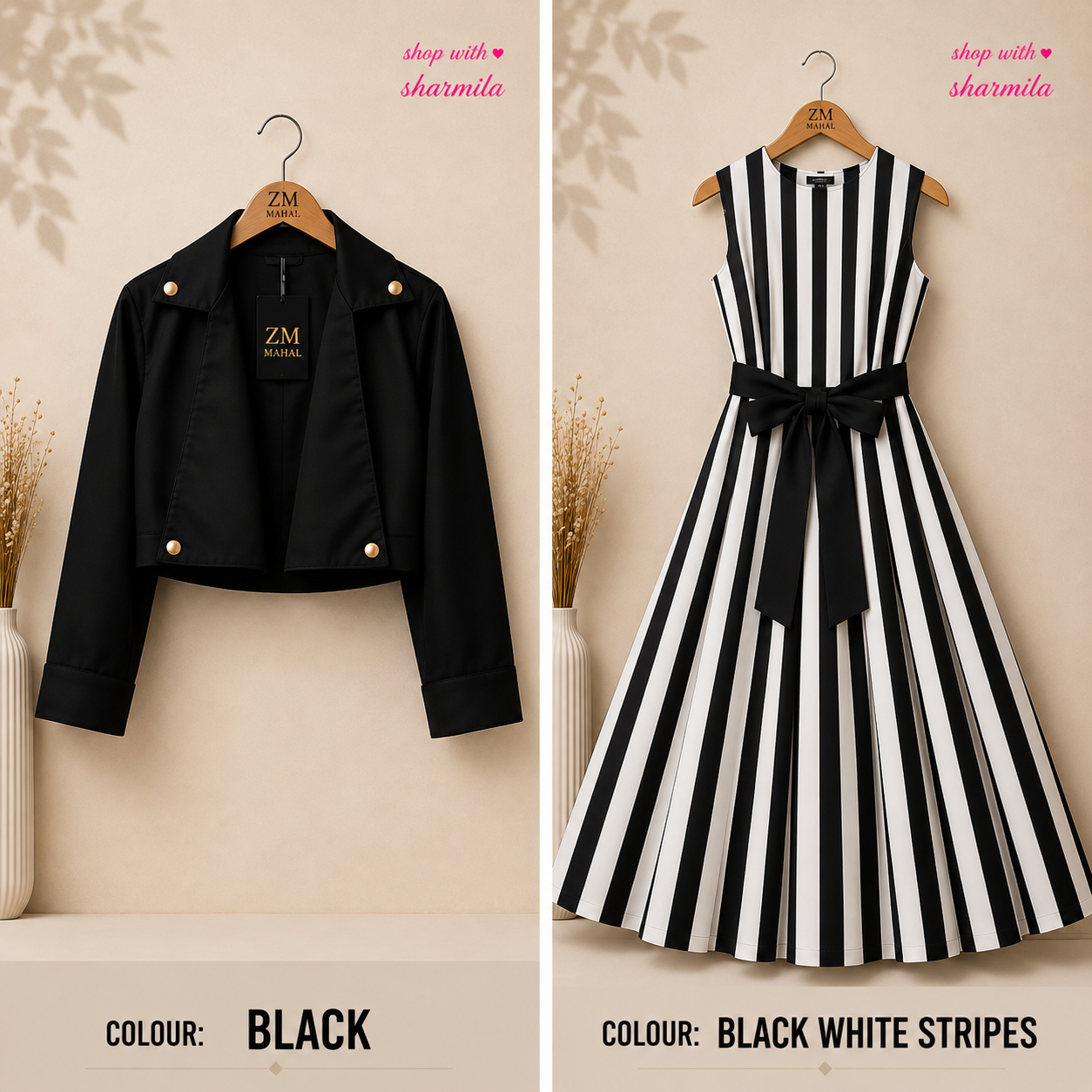 Luxe Bloom Jacket Maxi 2 Pcs