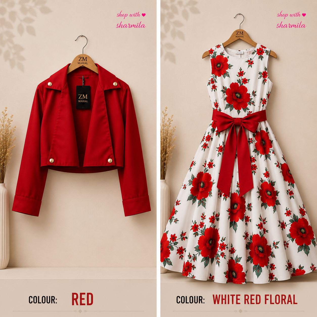 Luxe Bloom Jacket Maxi 2 Pcs
